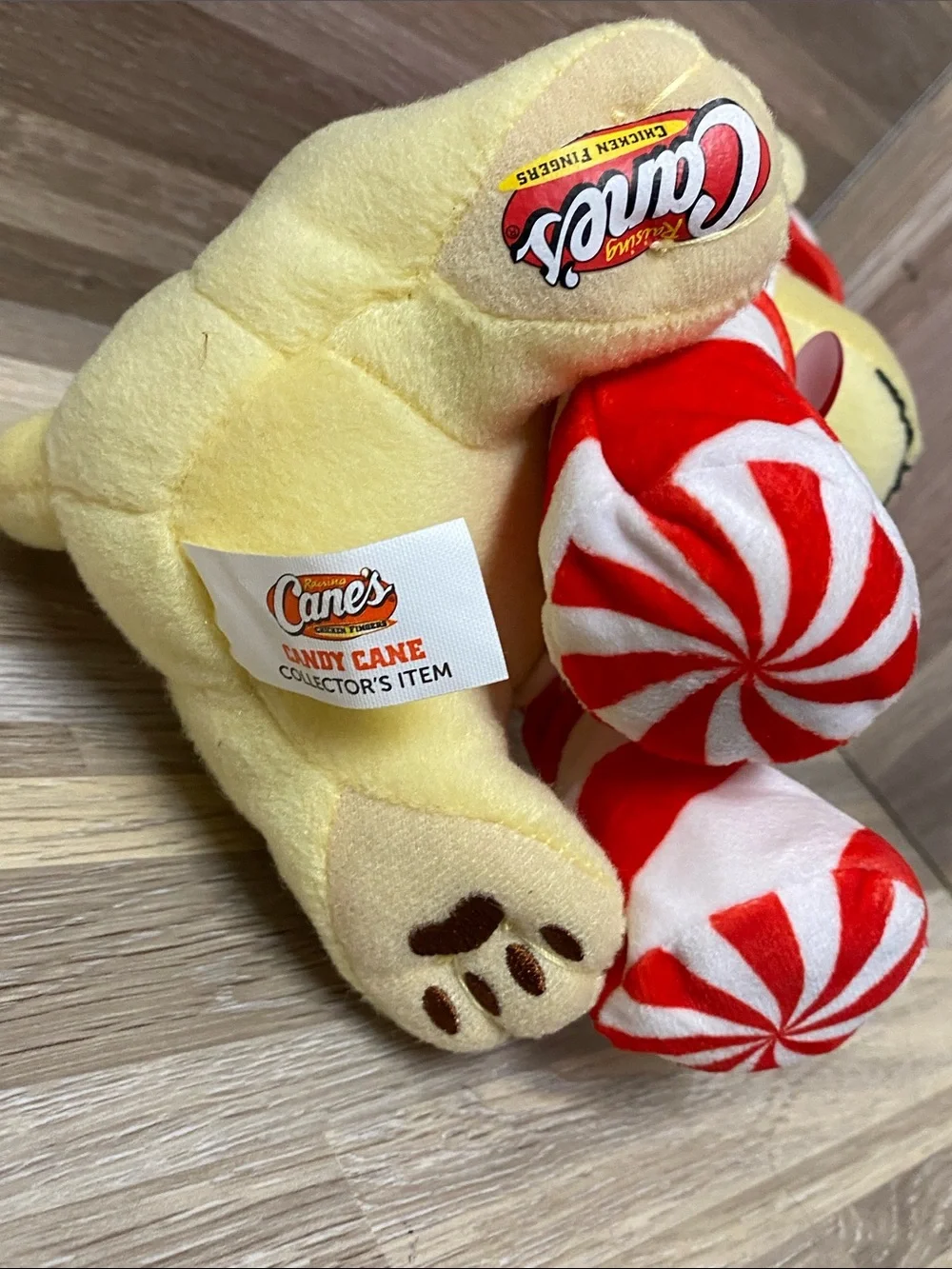 Raising Canes plush dog cosplay Christmas raising Canes chicken fingers mascot